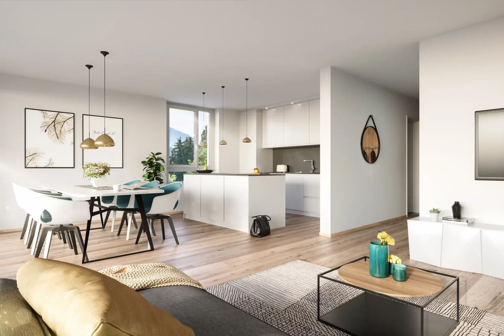 Hillside Wohnbereich